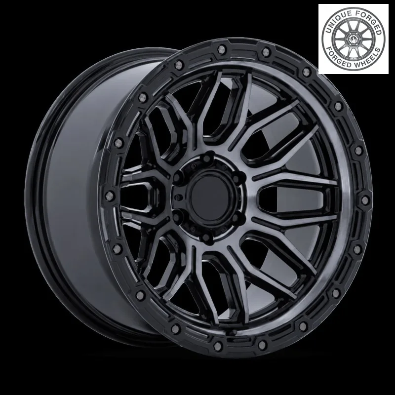 26 Style Polished Black 17 18 19 22 Inch 5x127 8x170 6x139.7 PCD Offroad Forged Wheels For Jeep For Land Rover For Toyota For Fo