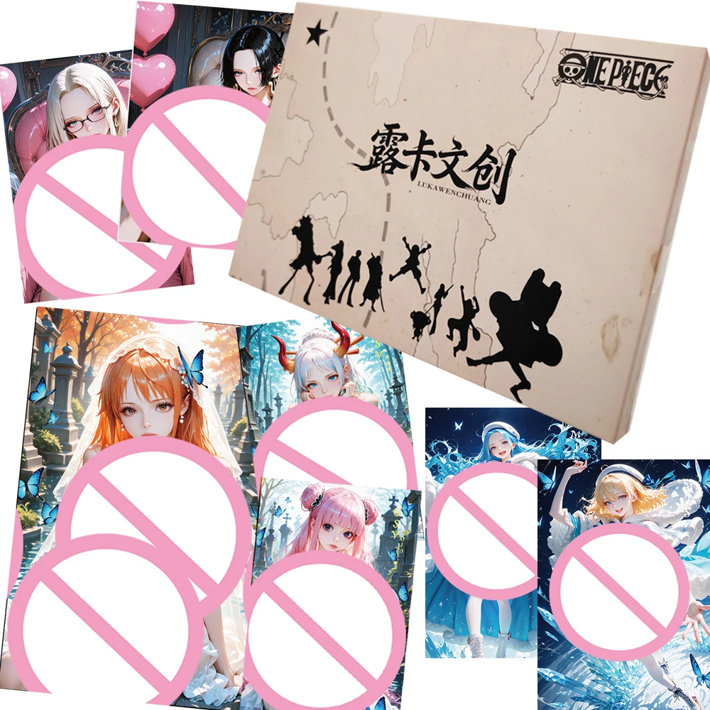 

Classic Anime One Piece Color Paper Collection Cards Enchanting Characters Unique Creative Peripheral Toys Gifts for Children