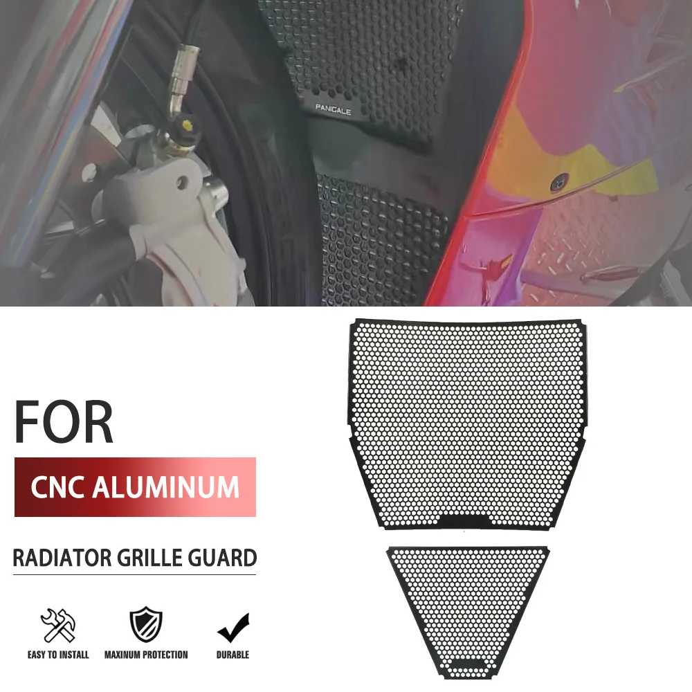 

For Ducati Streetfighter Panigale V4 S R 2018 2019 2020 2021 2022 2023 2024 Motorcycle Radiator Grille Guard Cover Protector