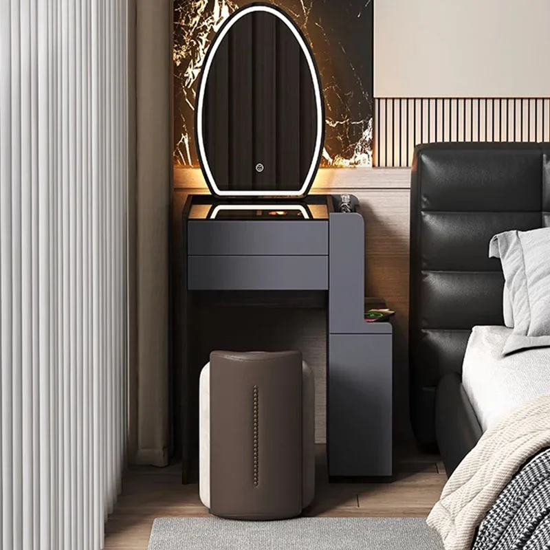 Small Drawers Vanity Table Bedroom Makeup Modern Coffee Luxury Dressing Table European Women Penteadeira Lounge Suite Furniture