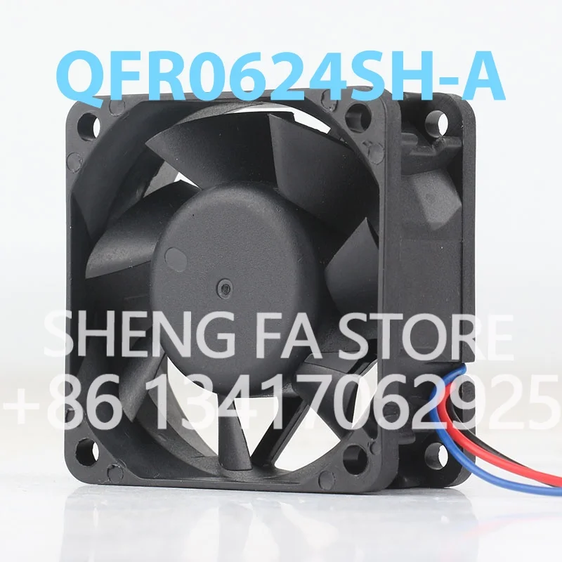 QFR0624SH-A Three-wire Server Inverter Dual Ball Bearing Cooling Fan New Delta 5V 12V 48V DC 24V 0.15A AC EC 6025 60X60X25MM 6CM