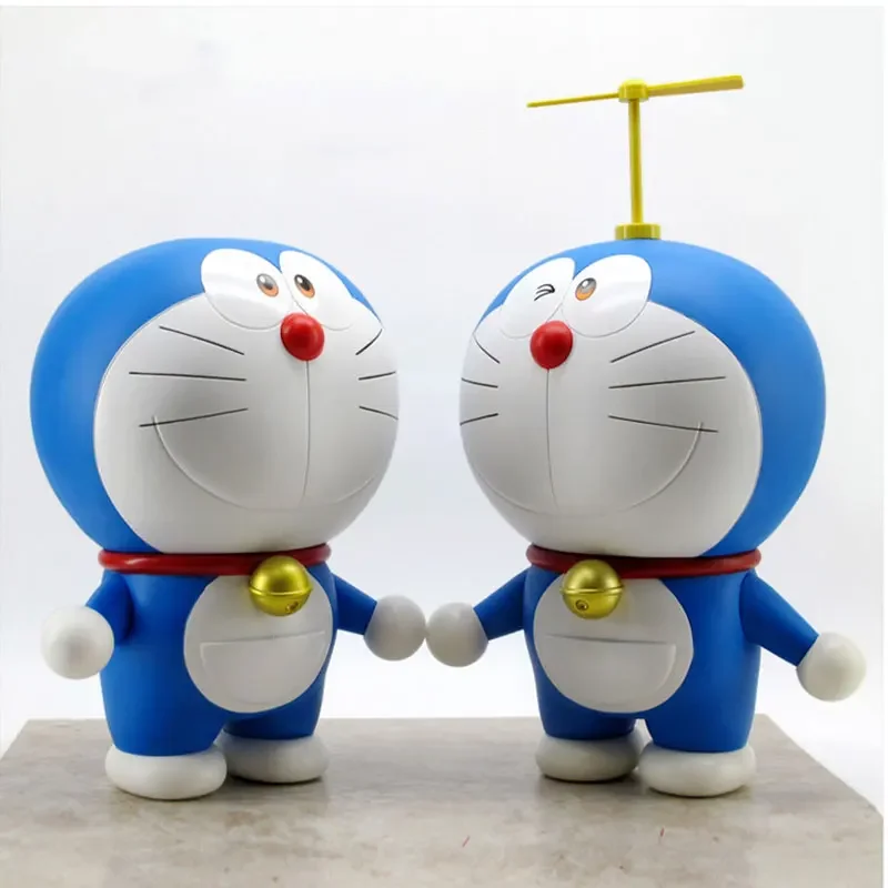 

30cm Anime Doraemon Action Figures Toys Anime Kawaii Desktop Ornament Decor PVC Model Statue Toy Christmas Birthday Kids Gifts