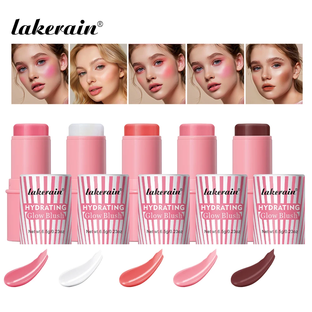 레이커레인 하이드레이팅 글로우 블러쉬 롱래스팅 모이스처라이징 논스티키 페이스 블러셔 스킨 피팅 하이드레이션 내추럴 메이크업 화장품