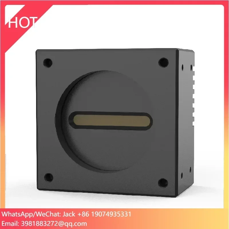 MindVision 0.4 MP GigE Industrial Line Scan Camera Mono 7um CMOS Global Shutter Gigabit Interface C Mouth for Machine Vision