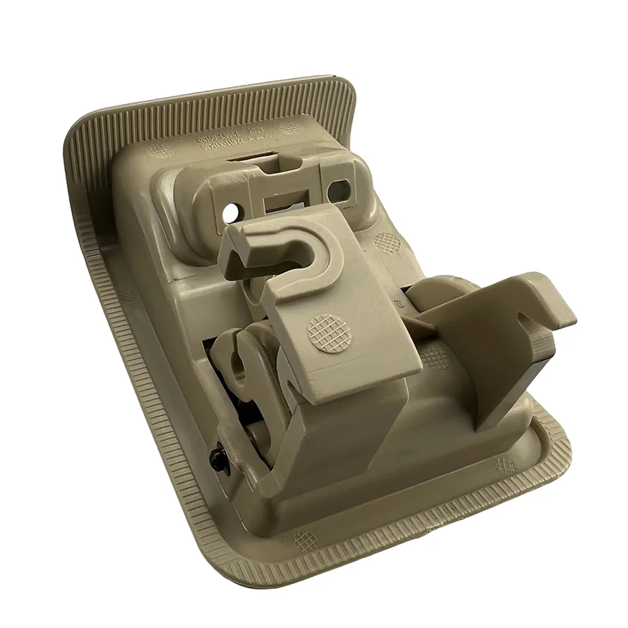 Wooeight 1Pc Light Beige Rear LH/RH Side Trunk Seat Backrest Handle Lock Cover For Toyota Land Cruiser Prado LC150 2017.9-2019.8