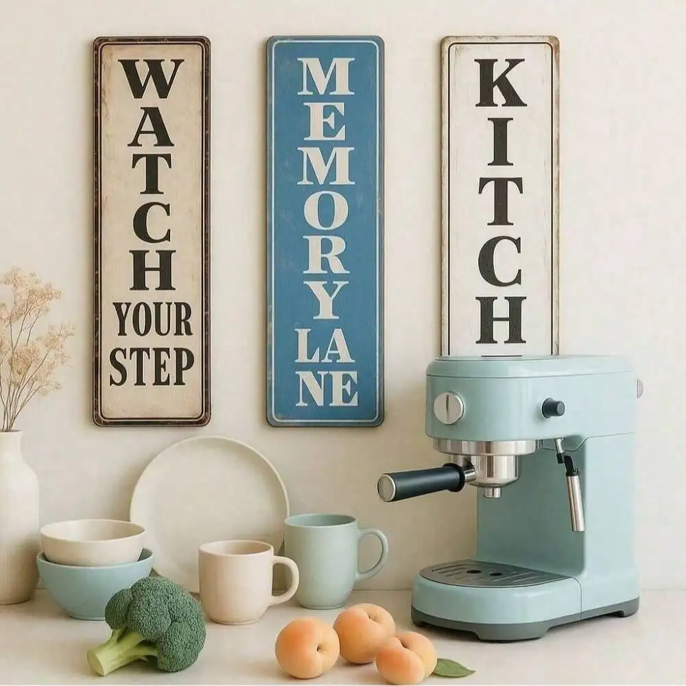 Personalized Custom Metal Sign Vertical Street Road Decor