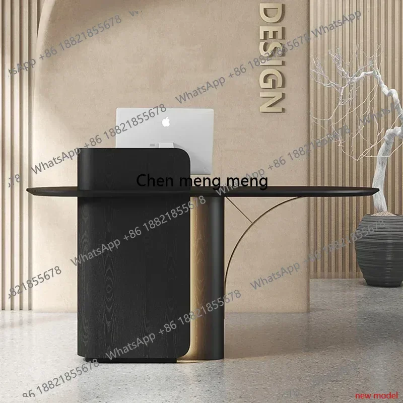 AB03Italian Style Originality Reception Desks Beauty Salon Simplicity Reception Desks Clothing Store Office Furniture Recepce