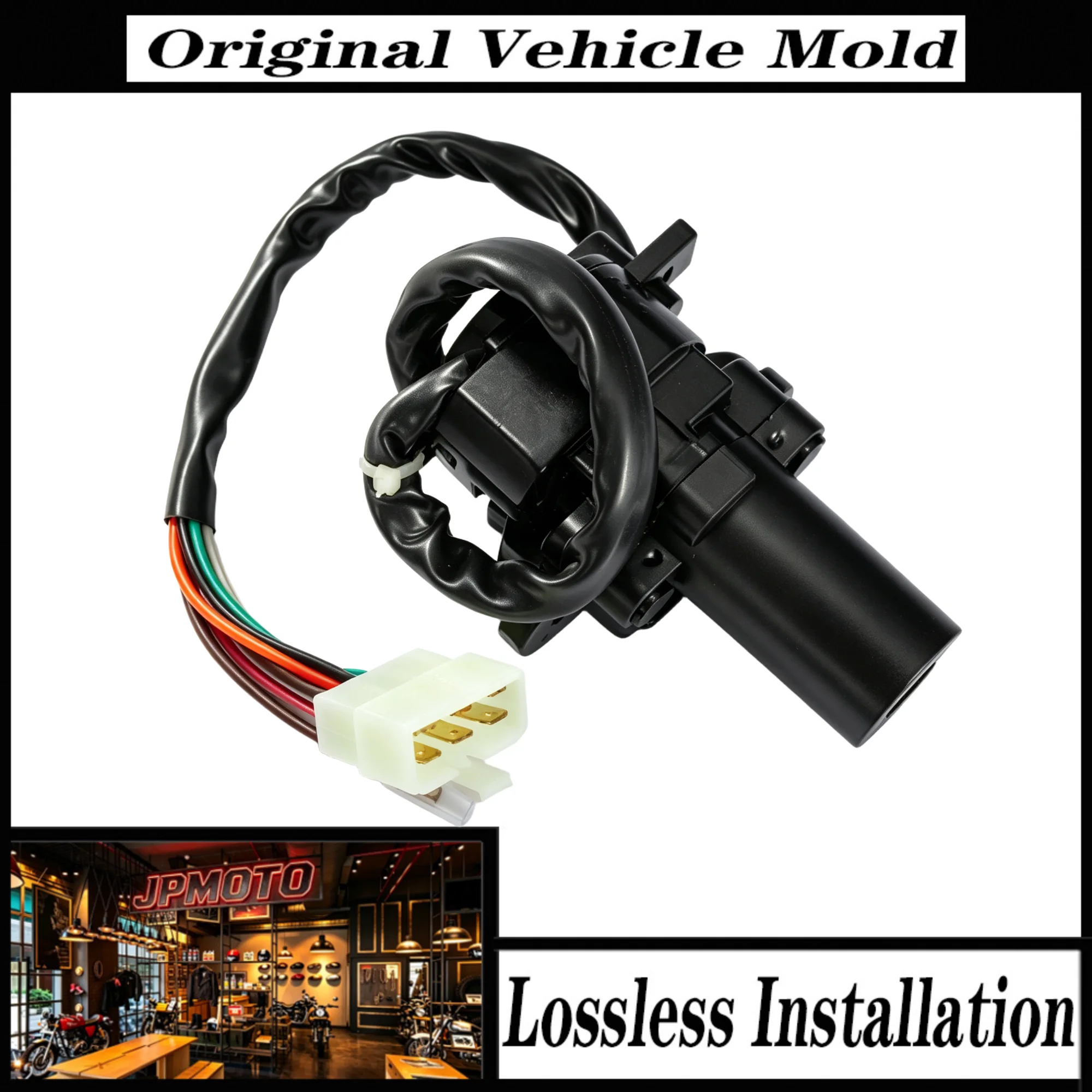 For Kawasaki ZX-6R ZX6R ZX-7R ZX7R ZX-9R ZX9R ZZR600 ZZR400 ZXR 2000-2002 Motorcycle Ignition Switch Lock Set Metal Accessories
