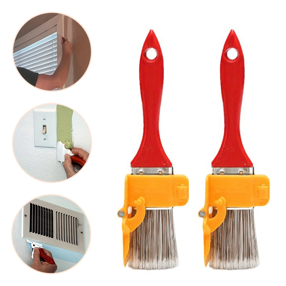 

Latex Paint Trimming Brush Color Separator Paint Ware Interior Wall Dark Corner Wall Roof Imitation Wool Paint Brush Hand Tools