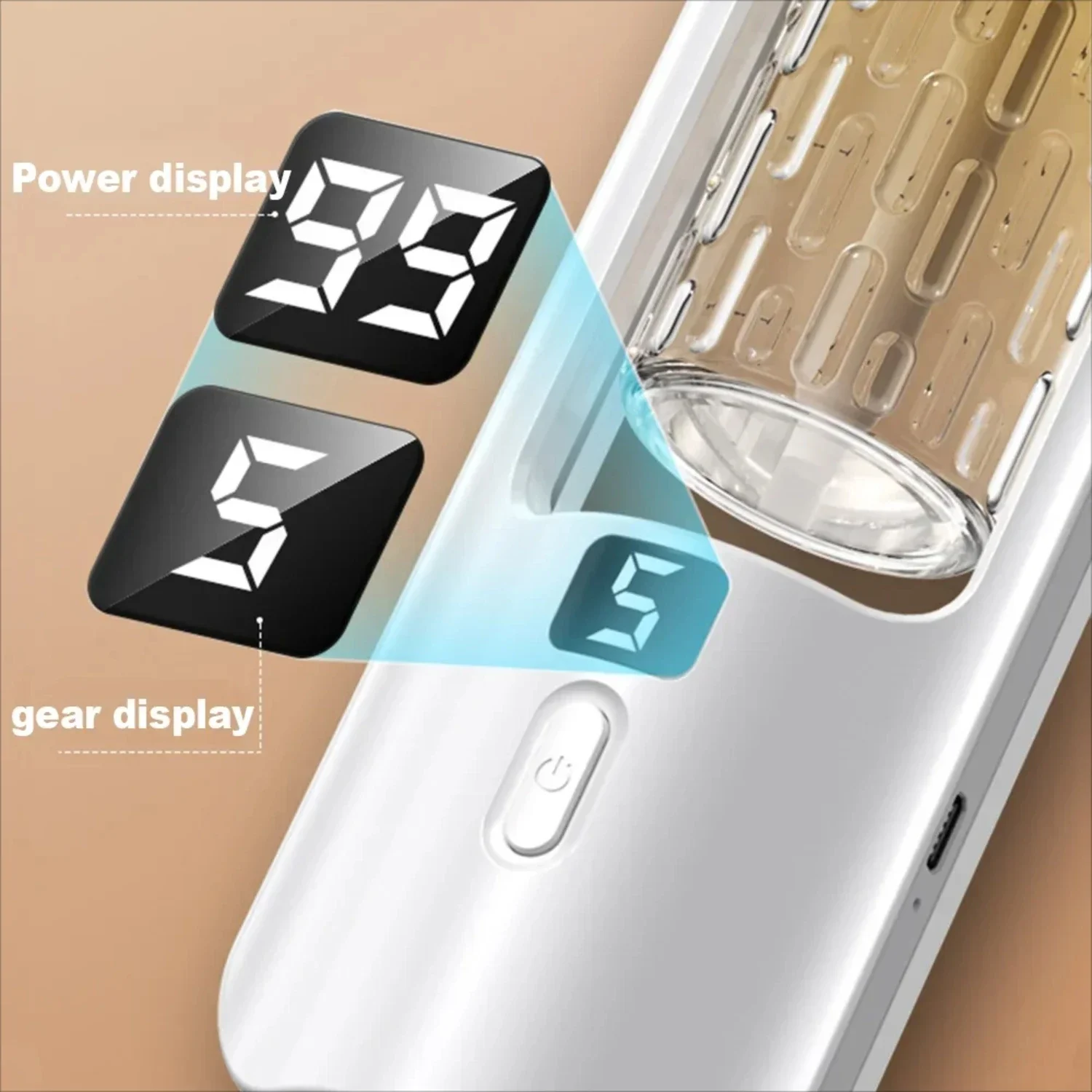 ir Freshening Device with Adjustable Mist Levels and Timer Settings