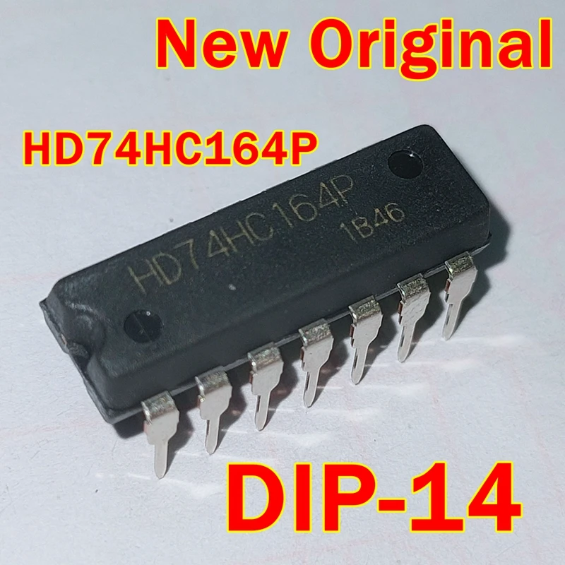 

1pcs to 100pcs HD74HC164P DIP-14 New Original 8-bit Parallel-out Shift Register