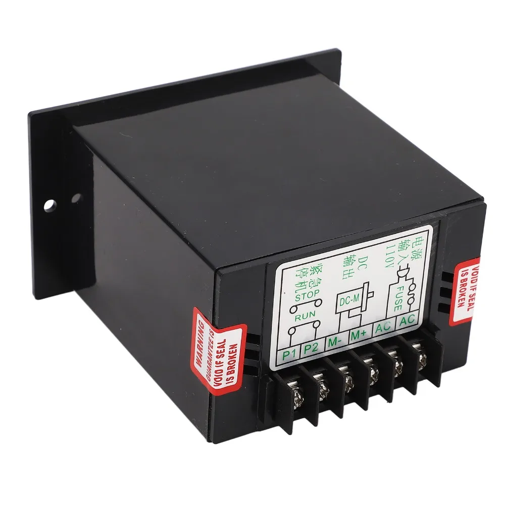 110V AC Input DC Motor Speed Controller Forward Reverse 110V DC Output Electric Speed Regulator PWM Control Mode