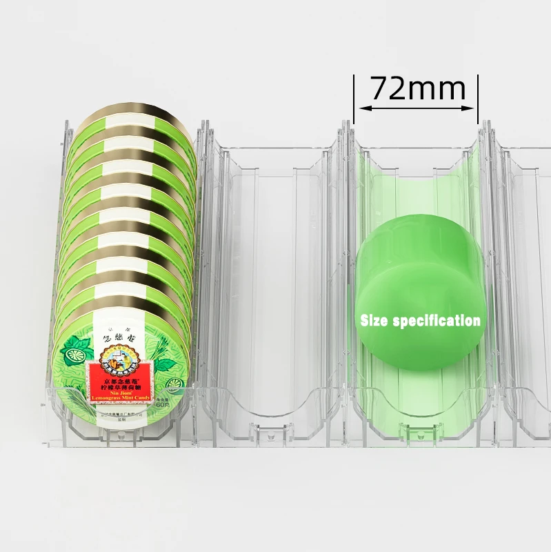 

Круглый диспенсер для сигарет, органайзер для сигарет для магазинов у дома, автоматический выталкиватель для сигарет на гондолу/полку