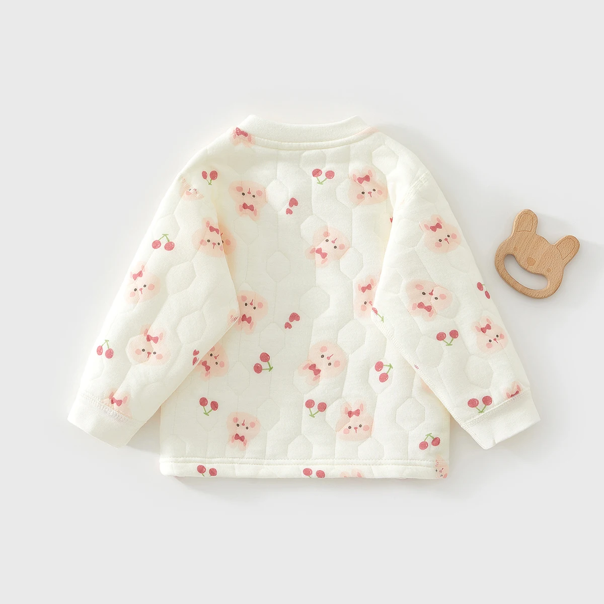Baby Thermal Clothing Set, Cotton-Padded Infant Autumn Clothes and Pants, Pure Cotton Class a Single Top, Winter Inner Wear Style