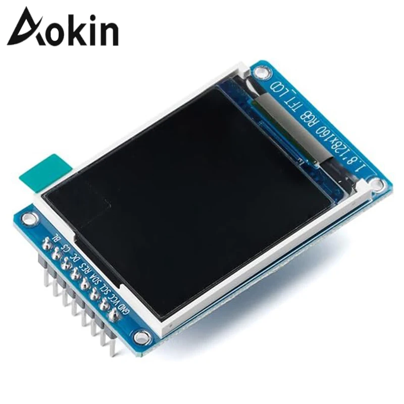1.8 inch TFT LCD Module LCD Screen Module SPI serial 51 drivers 4 IO driver TFT Resolution 128*160 For Arduino