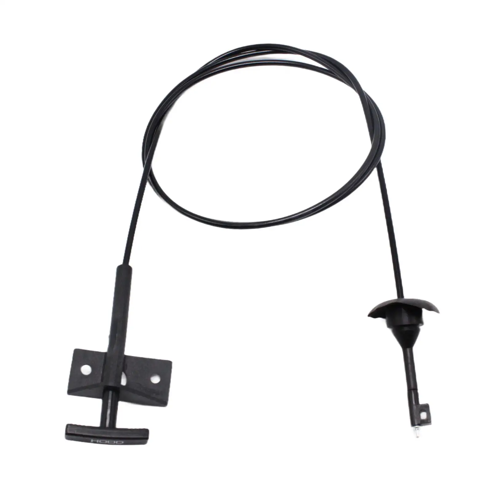 

Hood Release Cable Assembly with Handle Replacement Automobile Accessories Maintenance Car Engine Center for Mustang