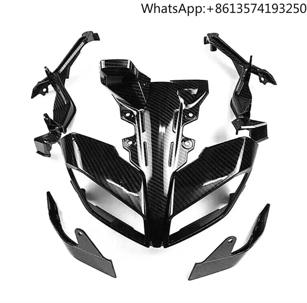 

Carbon Fiber Color Headlight Front Cover Bracket Fairing For Yamaha MT-09 FZ-09 MT09 FZ09 GT SP ST 2017 2018 2019