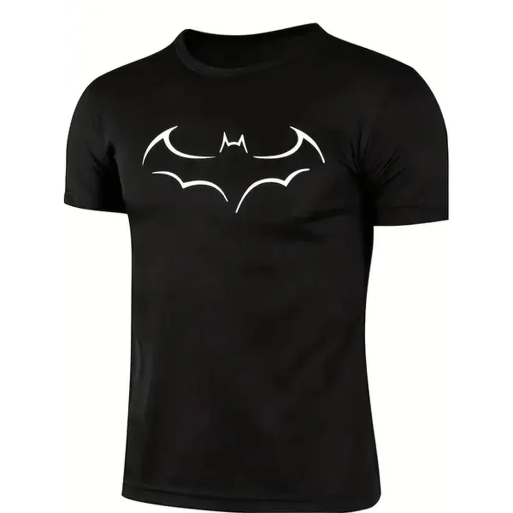 100% Cotton Golf Gift T-Shirt For Men and Women Casual ✧ 2024 large size mens loose t shirt fashion bat print mens short sleeve t shirt summer new mens casual t shirt black -1 B13