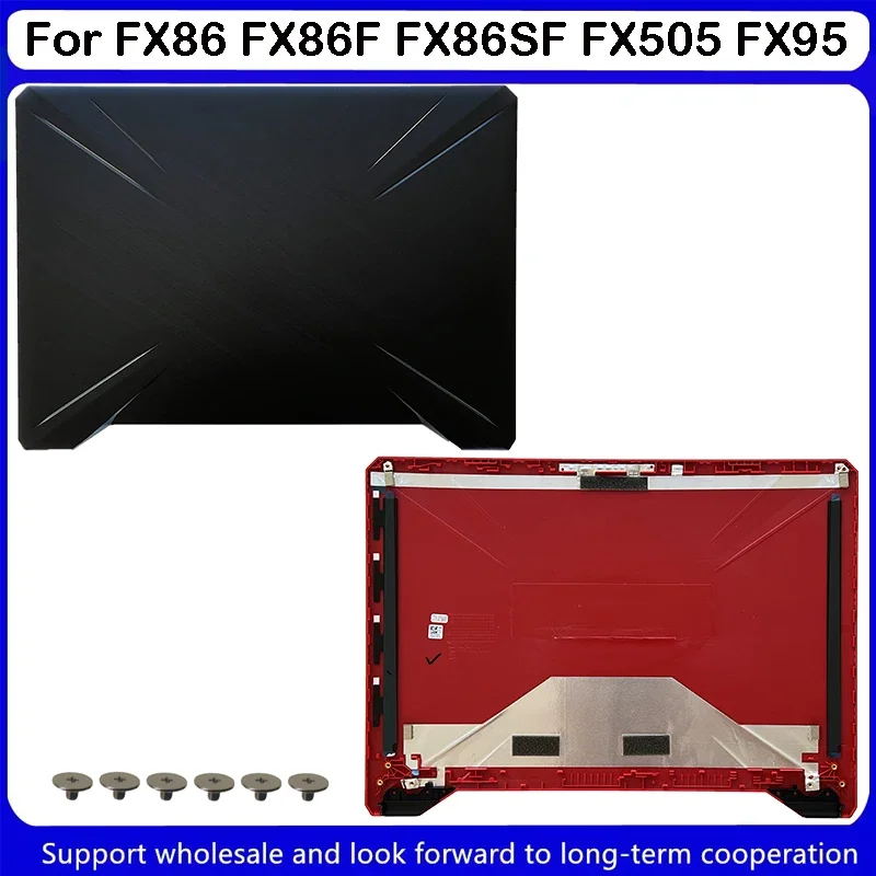 Nieuw Voor Asus Fx86 Fx86f Fx86sf Fx505 Fx95 Lcd Back Cover Front Bezel Onderkast Behuizing Lcd Scharnieren 13n1-8ma0111