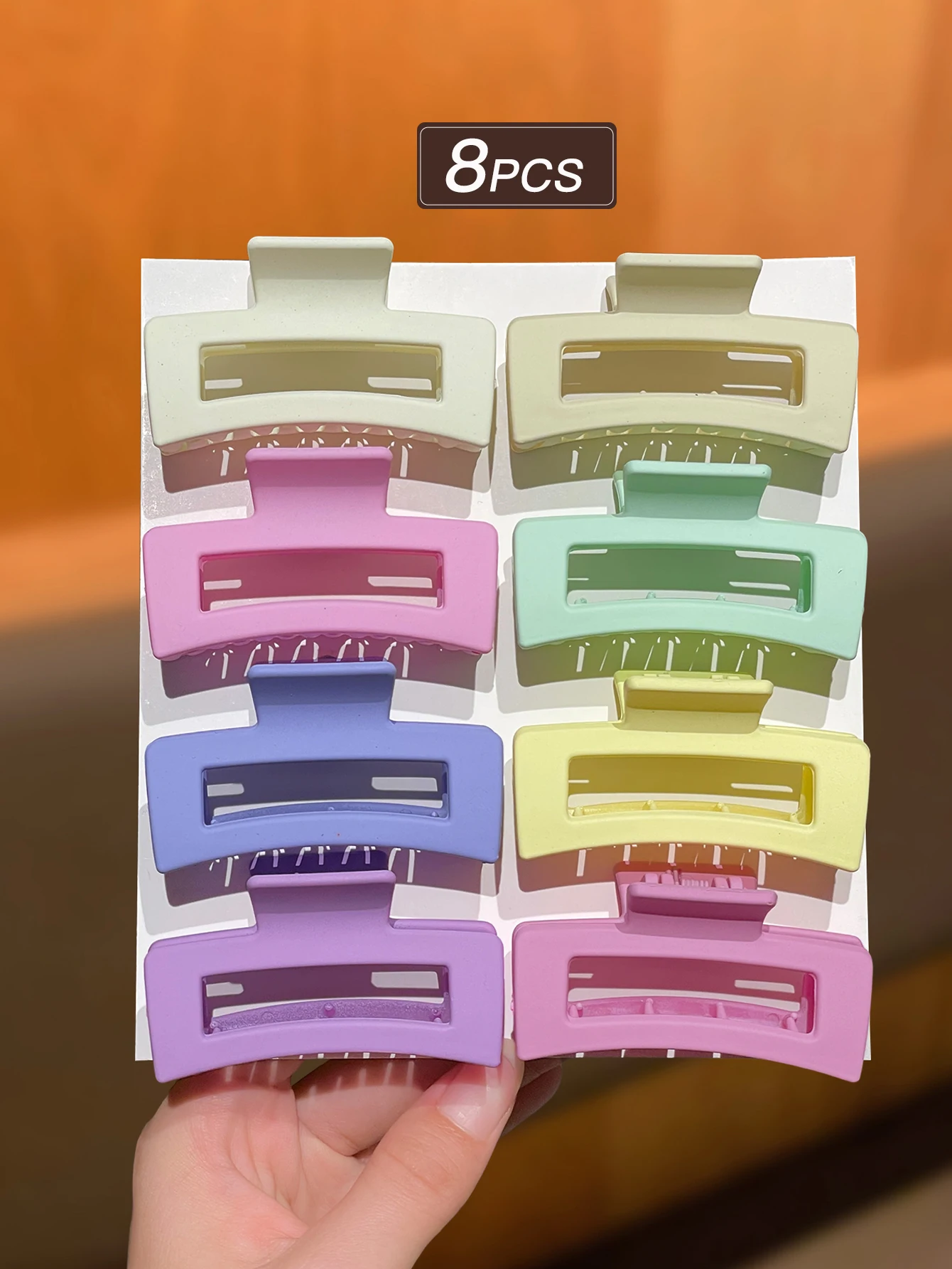 8 قطع من مشابك الشعر اللطيفة والمقابض للنساء للاستخدام اليومي وإكسسوارات الشعر للسيدات توصية بالهدايا