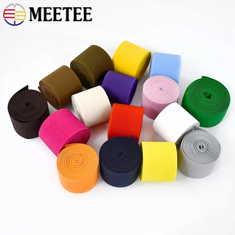 

1/5/10M 10cm Wide Elastic Band Belt Elastics Tape Pants Waistband Rubber Bands Clothes Decor Stretch Tape DIY Sewing Accessories