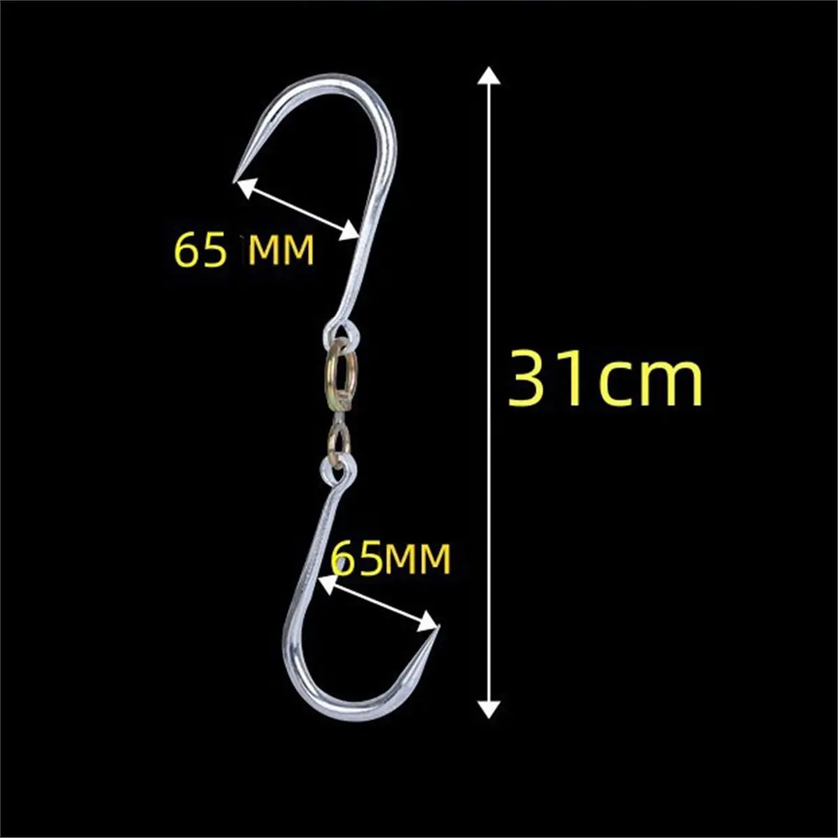 4Pack Swiveling Meat Hooks 12