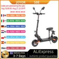 JOYOR S8E Electric Scooter, 800W Motor 48V 26AH Battery Adult E-Scooter 10 Inch Tires, 45km/h Max Speed Front & Rear Disc Brake