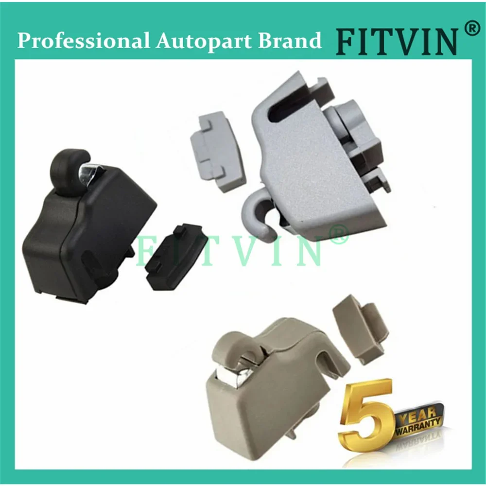 For VW Touareg Audi Q7 Porsche Cayenne 4L0859562 4L0859561 Auto Car Sun Visor Support Retainer Hanger Clip Hook Bracket Parts