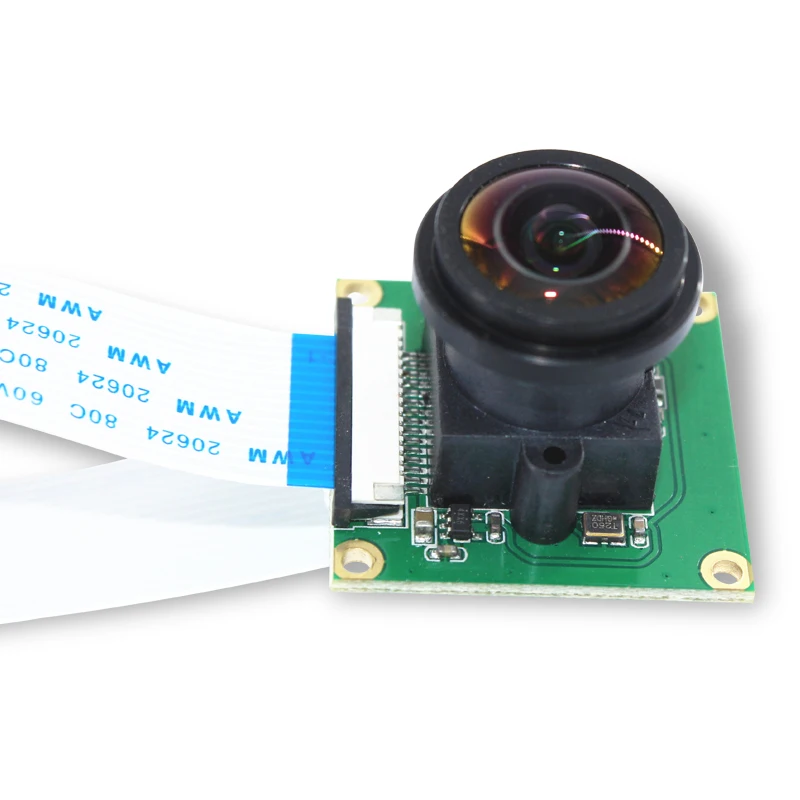 OV5647 5MP obiettivo Fisheye grandangolare 175 gradi Raspberry pi3/2 modulo fotocamera modello B.
