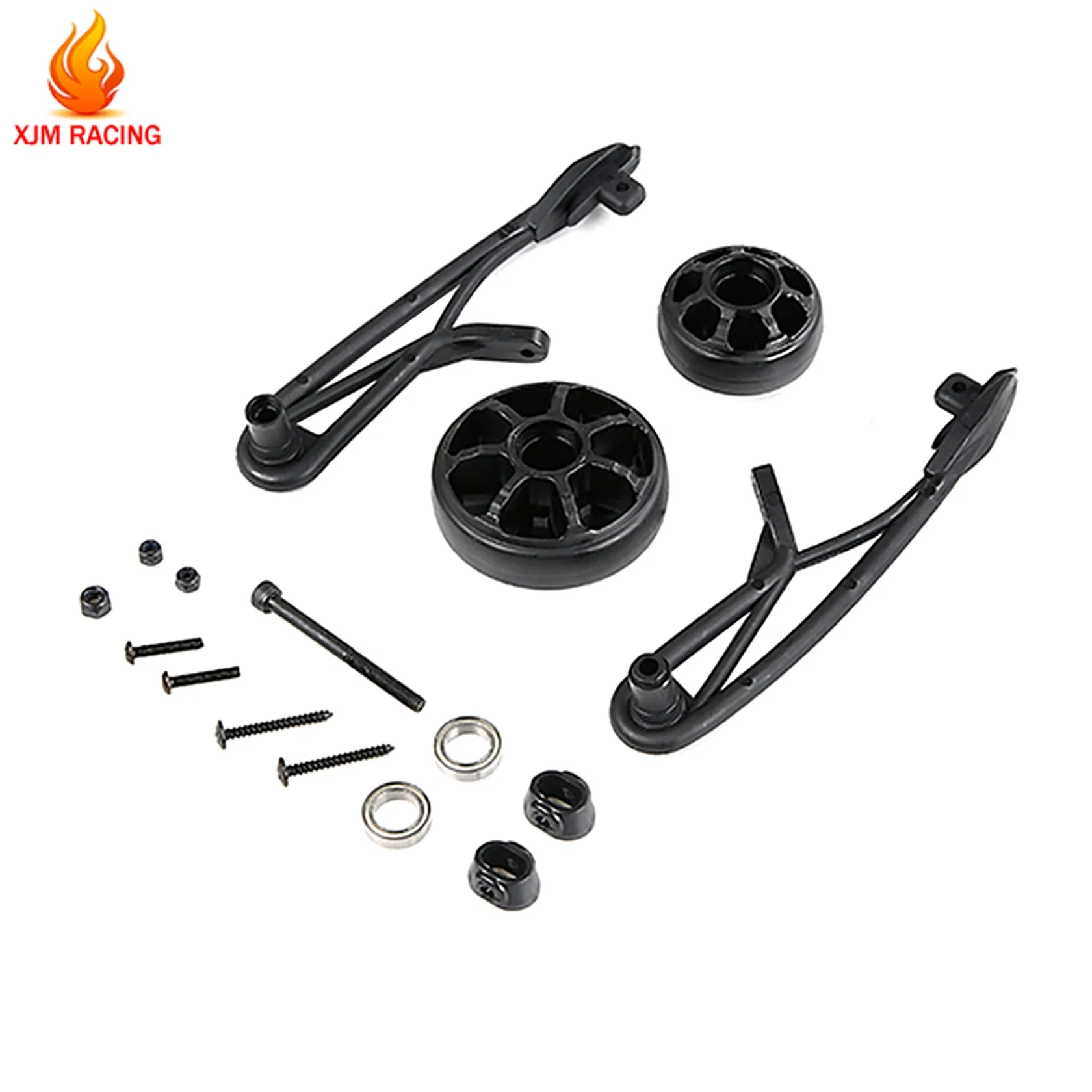 Plastic Rear Tail Pulley Kit for 1/8 HPI Racing Savage XL FLUX ROVAN ROFUN TORLAND MONSTER BRUSHLESS Truck Parts