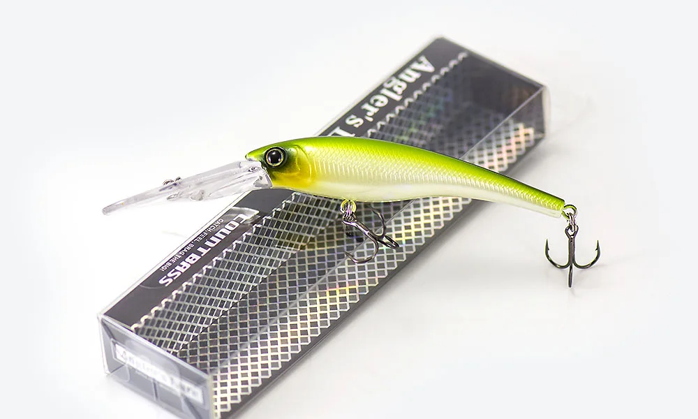 COUNTBASS Kurbelköder 90 mm 3-1/2" 13 g 1/2 oz. Tauchen 5 m 16 Fuß Angeln Kunststoff Shad Wobbler Barsch Leurre Angler's Hardbait Köder – Detail 25