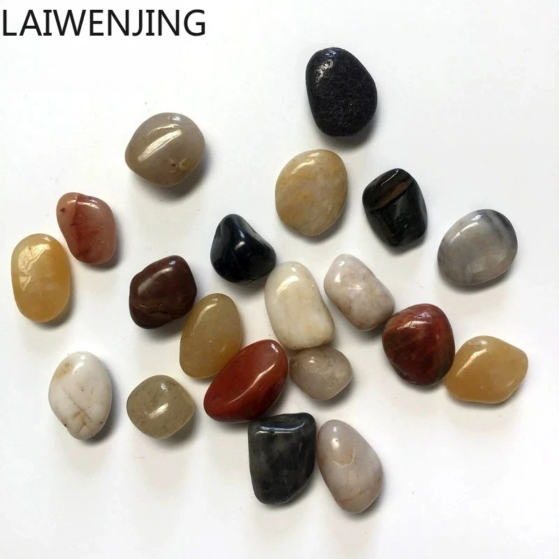 

SGF Rain Flower Pebbles Black Paving Warm Stones Courtyard Garden Decoration