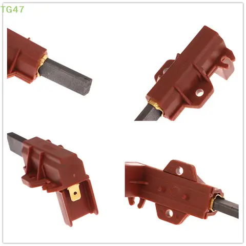 [YA]1/2pcs Washing Machine Motor Carbon Brush And Holder Brushes Coal Electric Motors For Ariston Indesit Welling