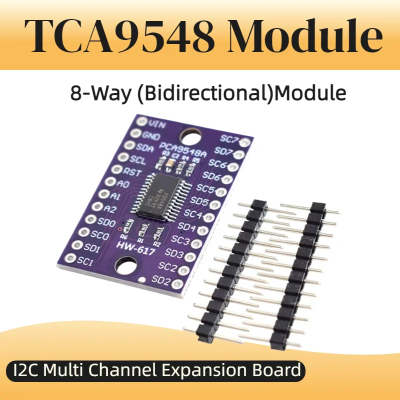 1/6/10PCS TCA9548A 1 To 8 I2C 8-channel IIC Multi-channel Multiplexer Breakout Module For Arduino Development Expansion Board