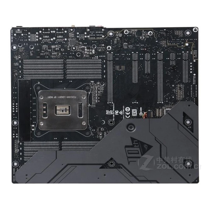 Carte mère Intel X99 ROG RAMPAGE V EDITION 10 originale d'occasion, composant PC de bureau, compatible avec processeurs LGA 2011 à 3LIncome 2011 V3, DDR4, 64 Go, USB 3.0, SATA 3