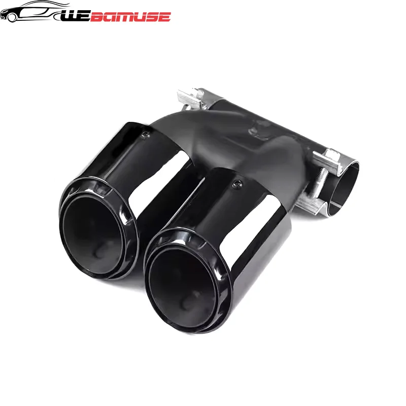 Suitable for Porsche Cayman 718 981 987 Boxster Exhaust Modified Dual Sports Tailpipe Stainless Steel Muffler Low Upgrade High-G