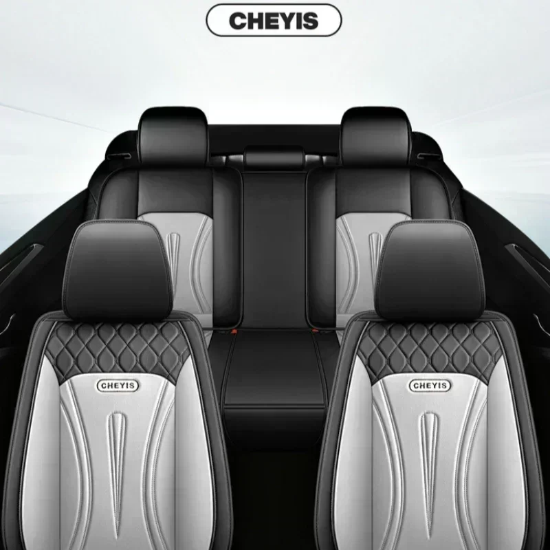 

Full Coverage Artificial Leather Car Seat Cover for VW Golf Passat CC Touran Tiguan Toureg Touareg Phaeton T-ROC Car Accessories