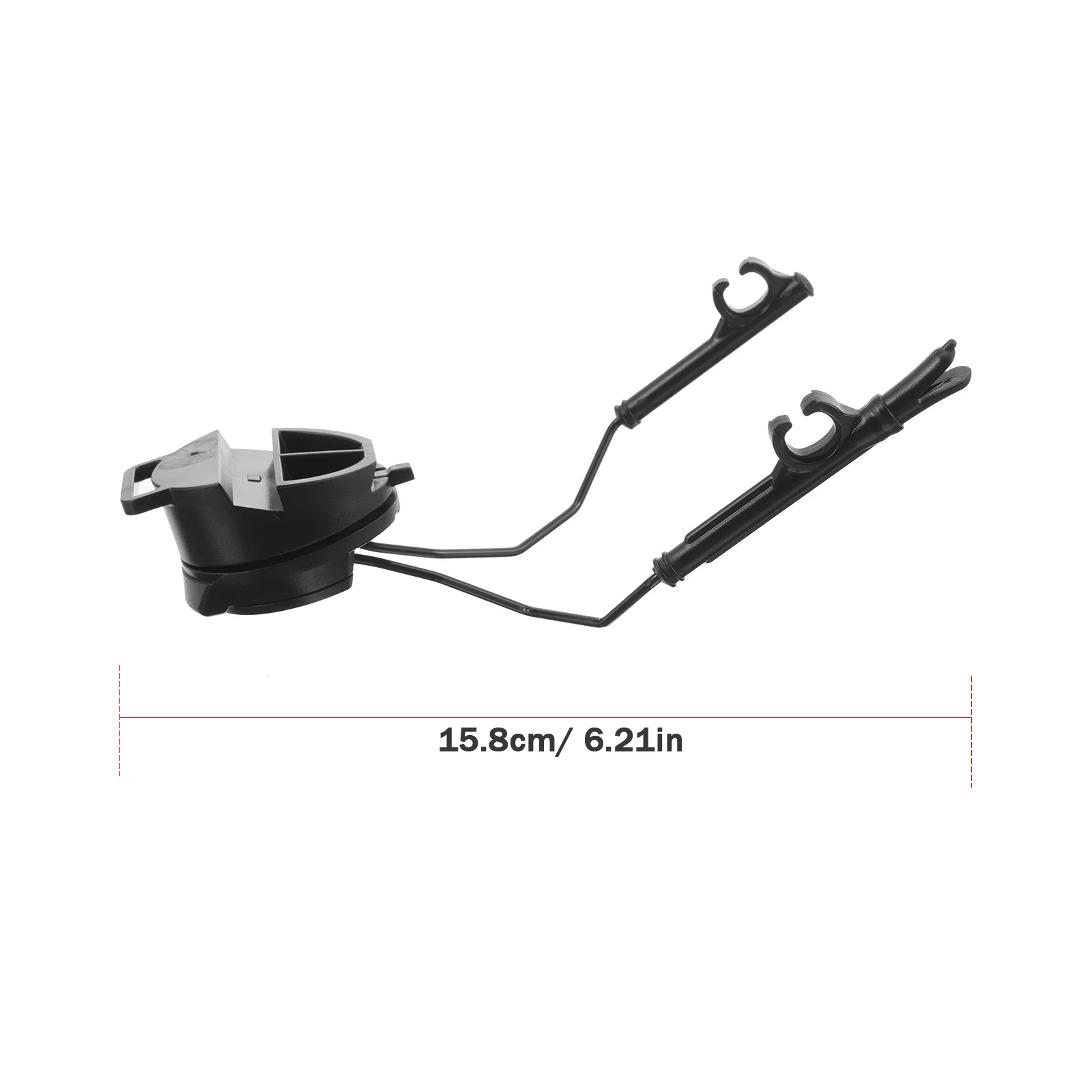 1 زوج في الهواء الطلق السكك الحديدية البرية محول الاستخدام اليومي حامل سماعة الرأس المحمولة رف صغير إلغاء الضوضاء الملحقات المهنية #5