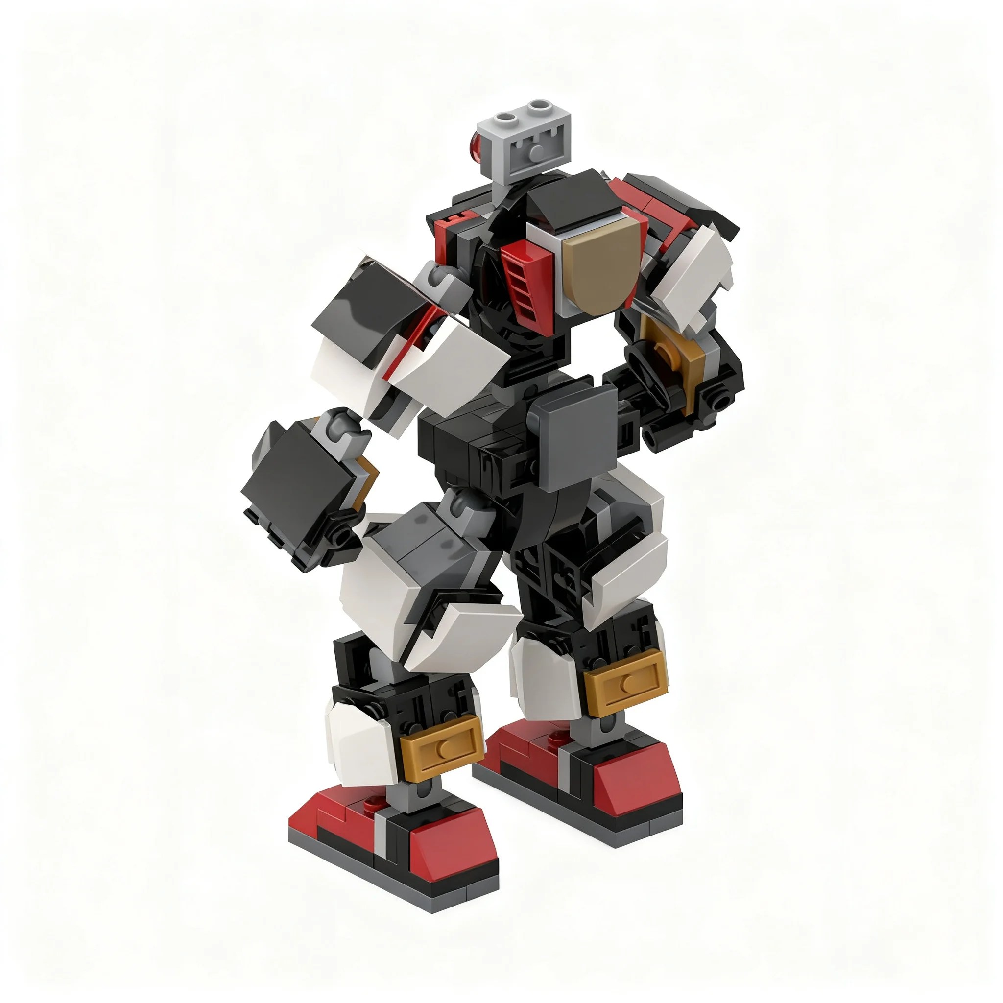 179pcs MOC Space Striker-Class Mech MK-I Model Christmas Gift Collectible Shelf Accent And Creative Home Decor