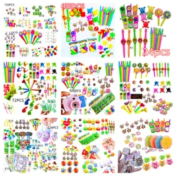 24-150 Pcs Fun Party Favor Set Toys for Kids Birthday Party Wedding Guest Gifts Kindergarten Prizes Christmas Carnival Gift Pack