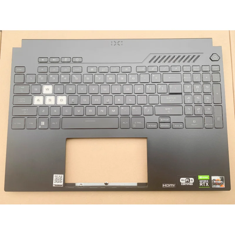 Z  New for ASUS TUF Gaming FX507 FA507 FX507Z A15 F15 Palmrest with Backlit Keyboard
