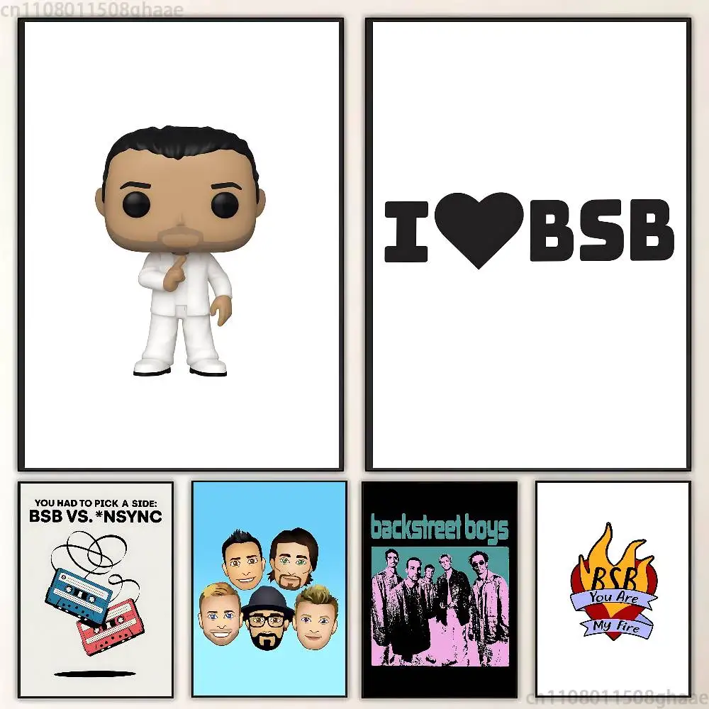 

Band B-Backstreet B-Boys Classic Wall Art, Canvas Print Poster, Suitable for Home, Living Room, Room Decoration Painting