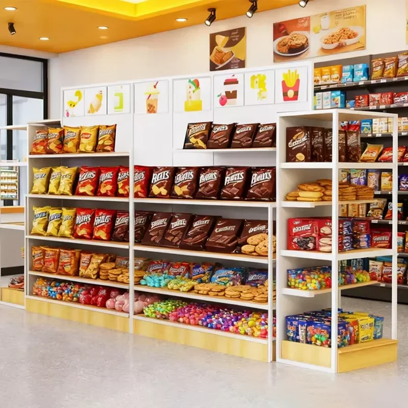 New Arrivals: Custom-sized plastic and metal bakery supermarket display stands with adjustable shelves for bread and