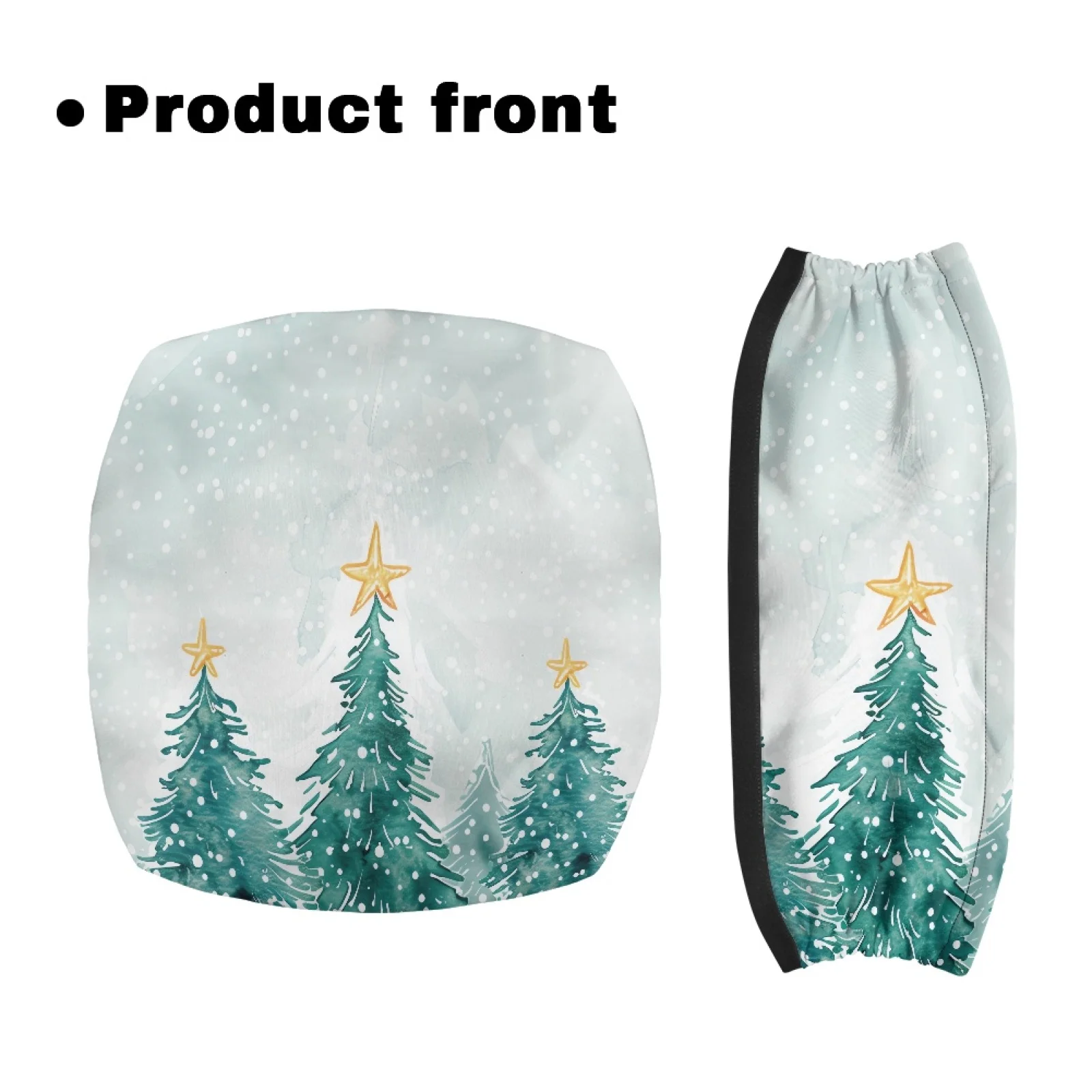 Coloranimal Tree and 2 Pieces Seat Back Covers Abrasion-Resistant Rollator Seat Back Rest Covers for Women Friends