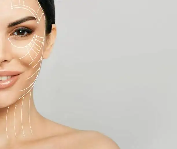 HOME-SALON-GRADE FACIALLIFTING BEAUTY EQUIPMENT Apple cheek lift Tight and loose muscles Jawline muscle shaping Fine dry lines