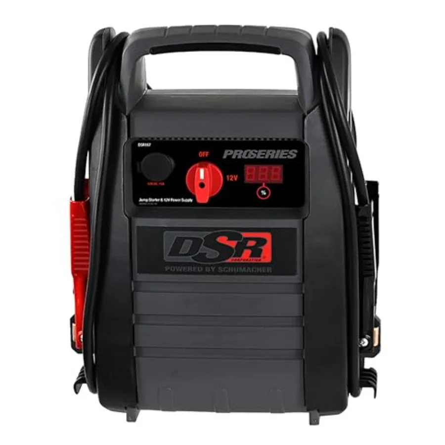 Arrancador de Baterías para Auto DSR ProSeries, Estación de Energía Portátil - 2250 Amperios Pico, Caja de Arranque de 12V con Pantalla Digital y Alta Resistencia