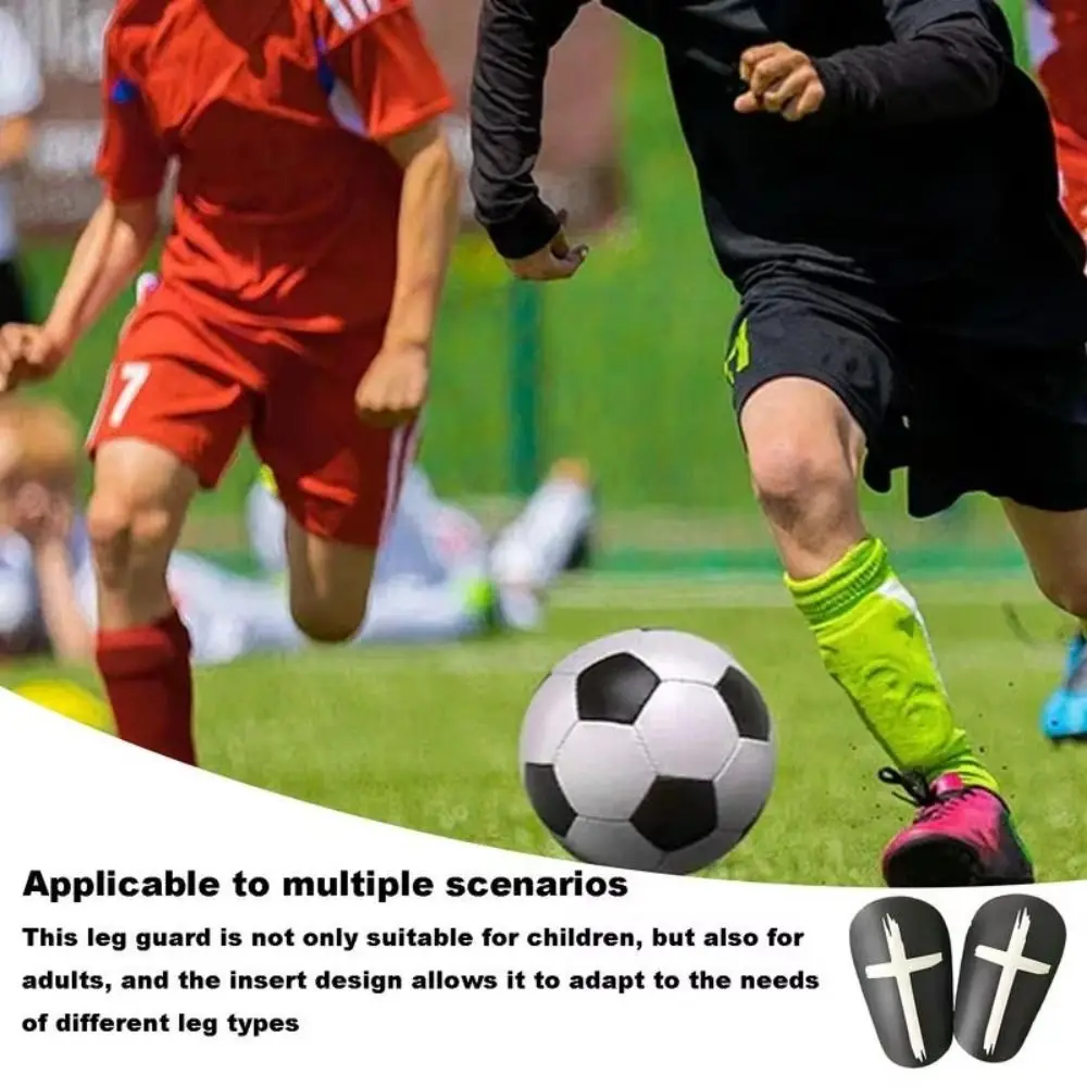 

Leg Protective Football Shin Pads Shock Absorbing EVA Thickening Training Shank Board Lightweight Leg Cover Soccer Shin Guards