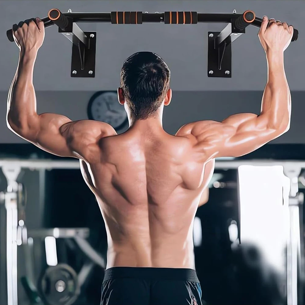 Adjustable Steel Frame Bar Home Gym Exercise Strength Training Doorway Upper Body Workout Pull up Bar for Fitness