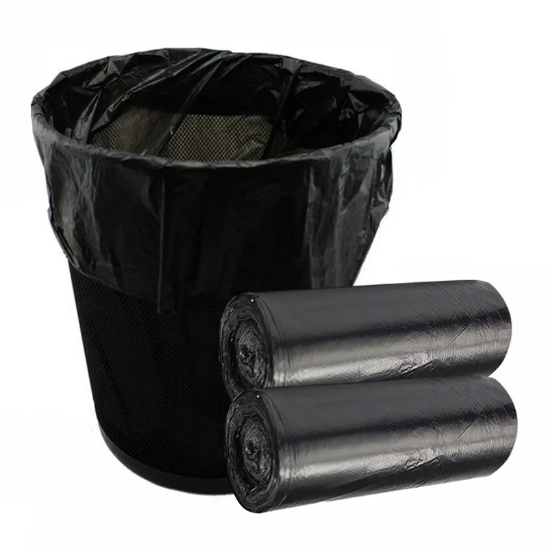 Household Black Rubbish Bag For Bathroom Garbage Bag Kitchen Points Off Trash Can Bin Rubbish Disposable Plastic Bags