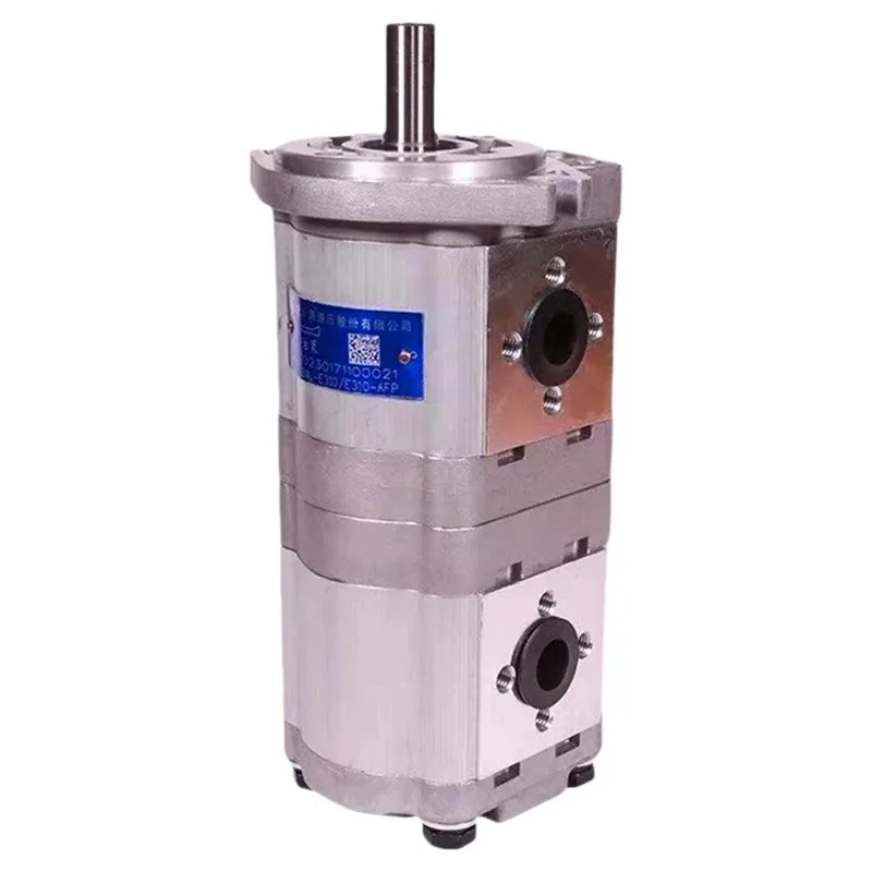Double Gear Pump CBWL-E310/E310-ALP 2 Hole/Full Specifications Threaded Flat Key